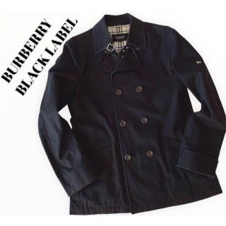 バーバリーブラックレーベル(BURBERRY BLACK LABEL)のBurberryBlackLabel  バーバリーブラックレーベルピーコート(ピーコート)