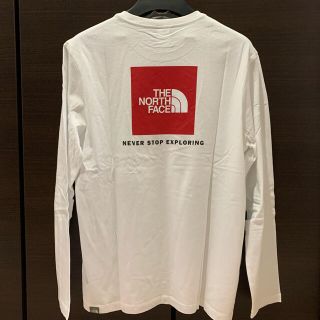 ザノースフェイス(THE NORTH FACE)の【新品未使用】THE NORTH FACE REDBOX 長袖T 海外Mサイズ(Tシャツ/カットソー(七分/長袖))