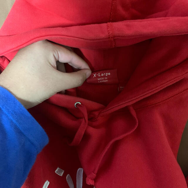 Supreme シュプリーム アラビック パーカー レッド XL