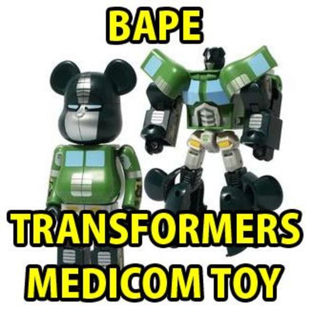 BAPE TRANSFORMERS BE@RBRICK 200%200%