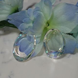 スワロフスキー(SWAROVSKI)の入手困難 スワロフスキー ＃6120 24mm クリスタルAB(各種パーツ)