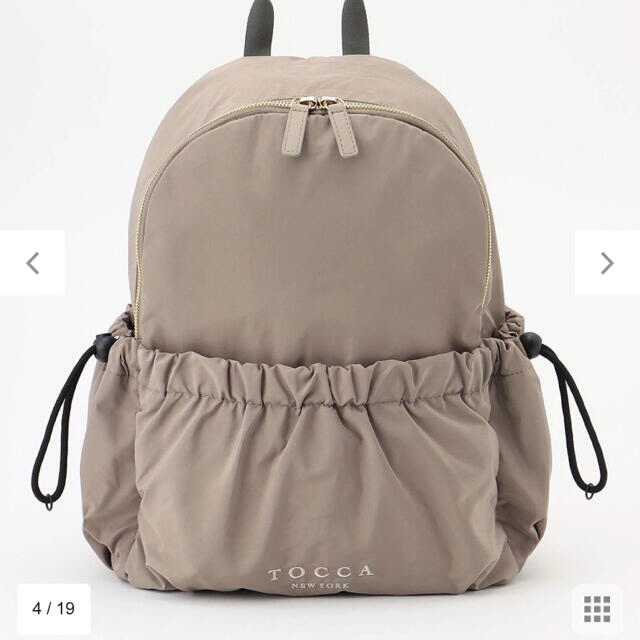 TOCCA(トッカ)の【新品未使用】トッカ　SANA BACKPACK バックパック レディースのバッグ(リュック/バックパック)の商品写真