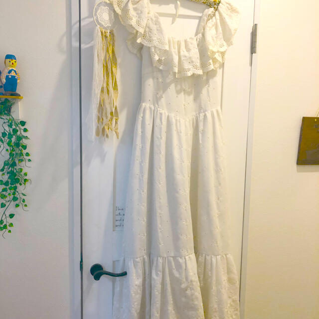 Grimoire(グリモワール)のお値下げ中　grimoire vintage dress レディースのワンピース(ロングワンピース/マキシワンピース)の商品写真