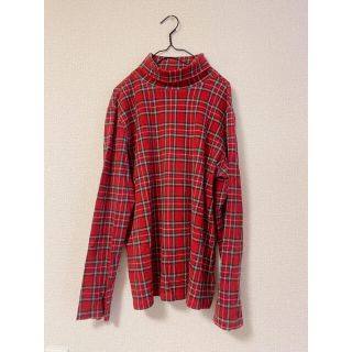 ドットアンドストライプスチャイルドウーマン(Dot&Stripes CHILDWOMAN)のused ﾁｪｯｸ ﾀｰﾄﾙﾈｯｸ(カットソー(長袖/七分))