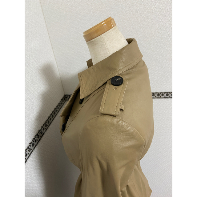 TADASHI SHOJI(タダシショウジ)の新品 9号 ライダースジャケット BL1838MNT レディースのジャケット/アウター(ミリタリージャケット)の商品写真