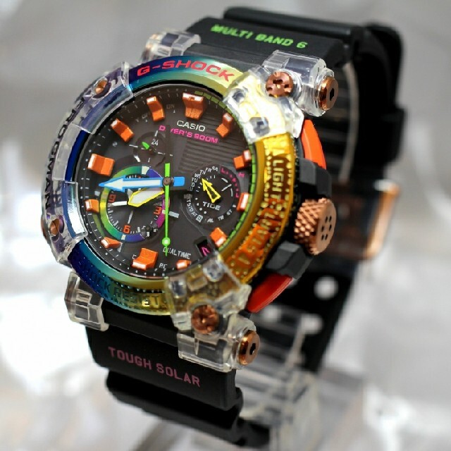 新品❗G-SHOCK フロッグマン ボルネオ・レインボー・トード Gショック 腕時計(デジタル)