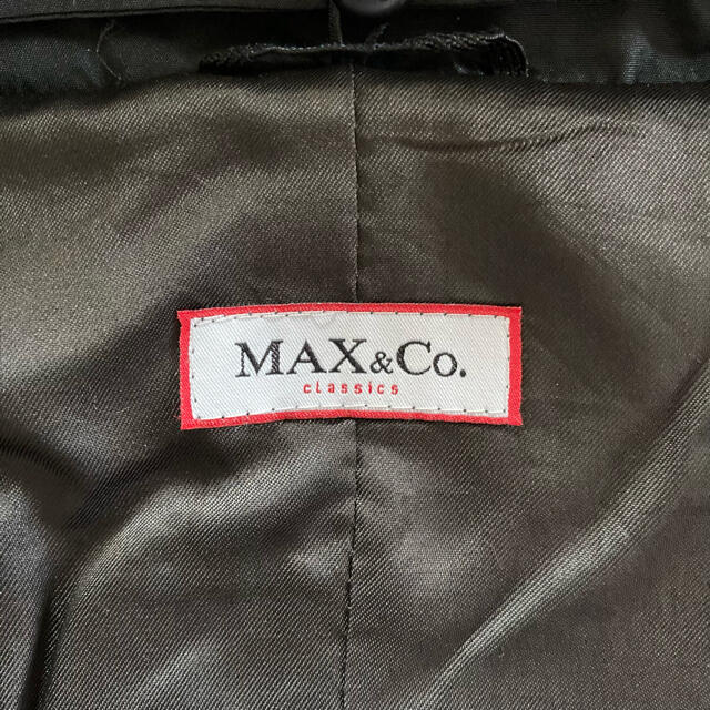 Max & Co.(マックスアンドコー)のMAX&Co.  ラビットファー付　コート レディースのジャケット/アウター(ロングコート)の商品写真