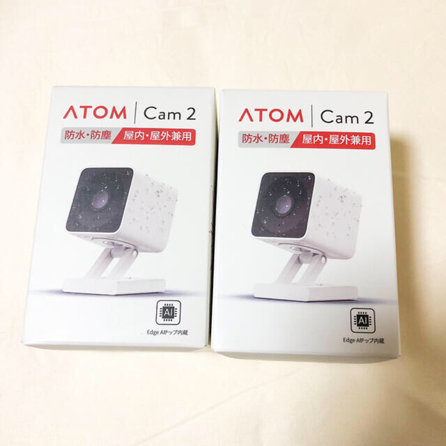 Atom Cam2 防水 防塵　カメラ