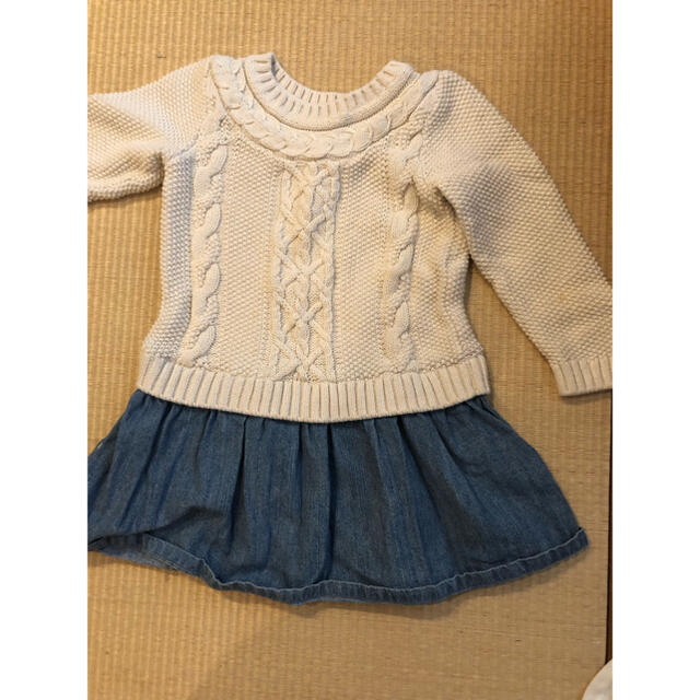 GAP Kids(ギャップキッズ)のbabyGAP ワンピース100 キッズ/ベビー/マタニティのキッズ服女の子用(90cm~)(ワンピース)の商品写真