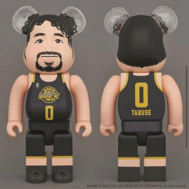 ベアブリック 田臥勇太 BE@RBRICK 100% & 400%