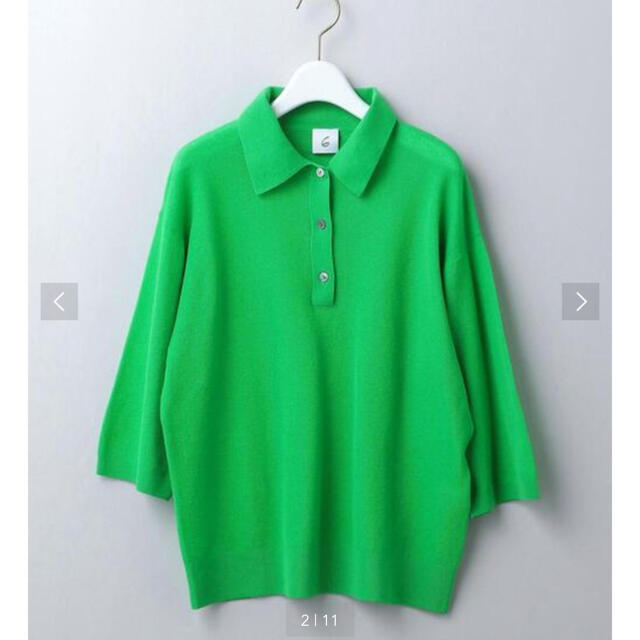 UNITED ARROWS(ユナイテッドアローズ)の6(ROKU) SHIRT KNIT/ニット メンズのトップス(Tシャツ/カットソー(半袖/袖なし))の商品写真