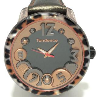 テンデンス 腕時計 - 23LC4160 メンズ 豹柄(その他)