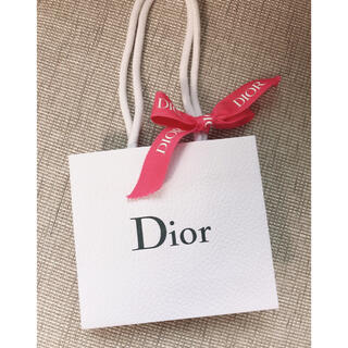 ディオール(Dior)のDior♡ショッパー　ピンクリボン付き(ショップ袋)