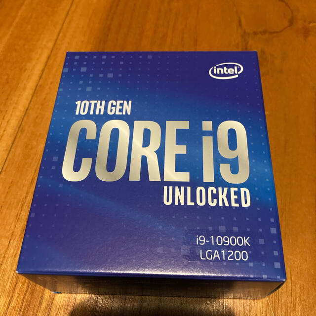 37GHzワット数INTEL (インテル) core i9 10900K BOX