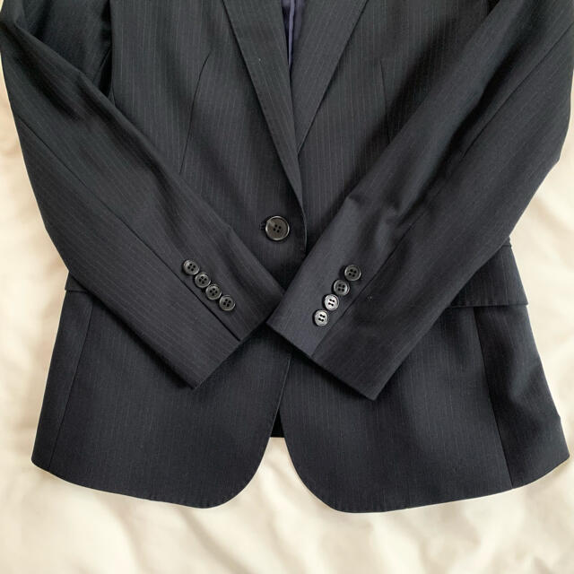 UNTITLED(アンタイトル)の【極美品】アンタイトル シルク混 スーツ パンツスーツ セットアップ 日本製 レディースのフォーマル/ドレス(スーツ)の商品写真