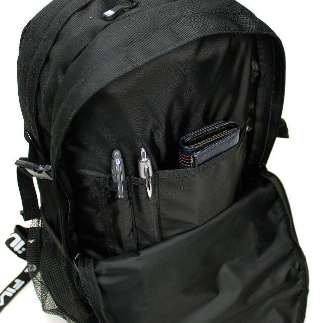 FILA(フィラ)の新品送料無料FILA(フィラ) コード リュック 21L ブラック/ピンク レディースのバッグ(リュック/バックパック)の商品写真