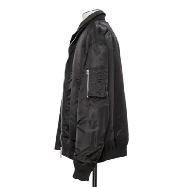 sacai(サカイ)のSacai MA-1 Blouson black メンズのジャケット/アウター(ナイロンジャケット)の商品写真