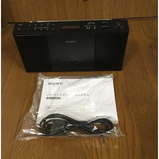 ソニー(SONY)のSONY パーソナルオーディオシステム　ZS-E30(ポータブルプレーヤー)