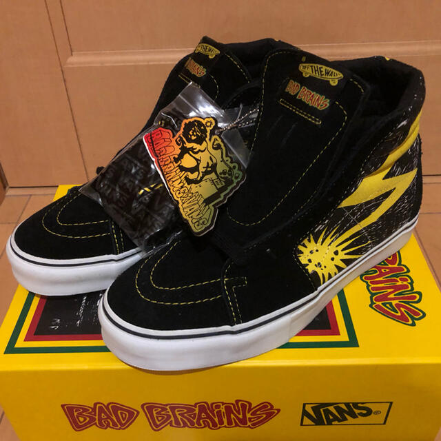 スニーカーVANS badbrains SK8-HIヴァンズ バッドブレインズ BEAMS