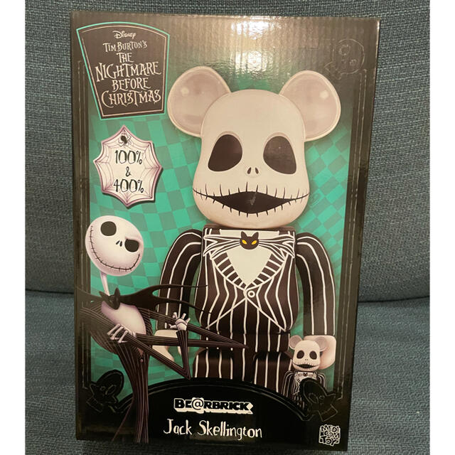 Bearbrick Jack Skellington 100％ & 400％エンタメ/ホビー