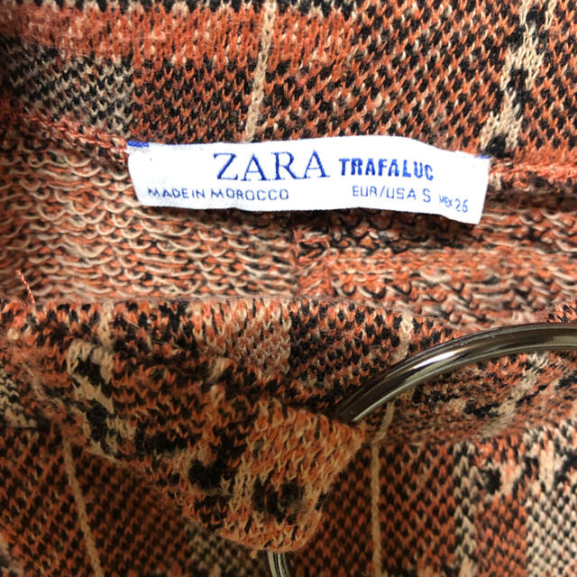 ZARA(ザラ)の【モロッコ製】ZARA  ワイド パンツ  ズボン チェック レディースのパンツ(カジュアルパンツ)の商品写真