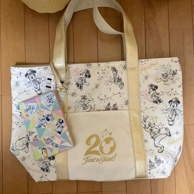 ディズニーシー20周年トートバッグ - キャラクターグッズ