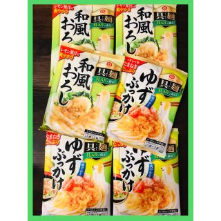 キッコーマン(キッコーマン)の6袋🌈キッコーマン 具麺 １２食分 ゆずぶっかけ 和風おろし(レトルト食品)