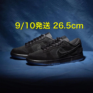 アンディフィーテッド(UNDEFEATED)のUNDEFEATED × NIKE DUNK LOW SP BLACK(スニーカー)