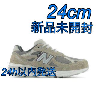 ニューバランス(New Balance)のLEVI'S × NEW BALANCE M990LV3 "GREY" 24.0(スニーカー)