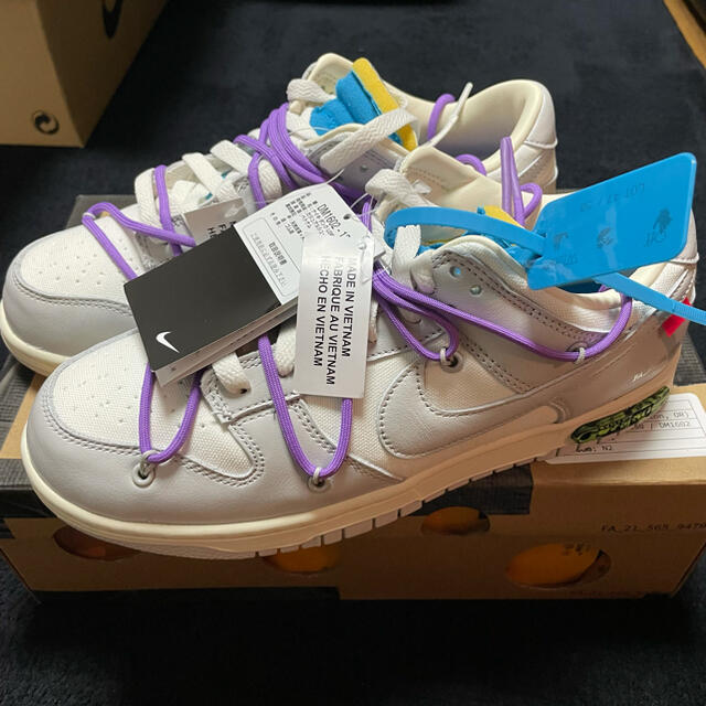 NIKE offwhite Dunk Low The 50 Collection