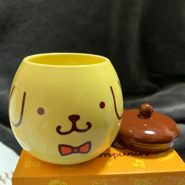 ポムポムプリン　食器(フタ付きポット) ☆新品未使用品☆ | フリマアプリ ラクマ