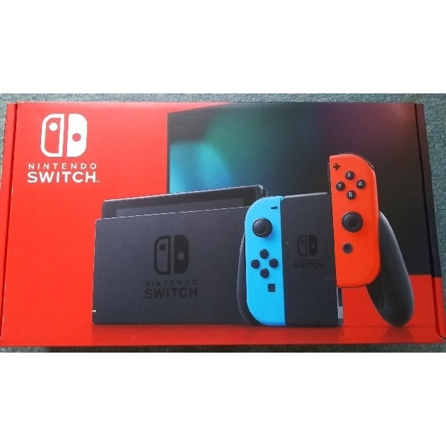 【新品未使用】Nintendo Switch 本体　ネオンブルー/ネオンレッド