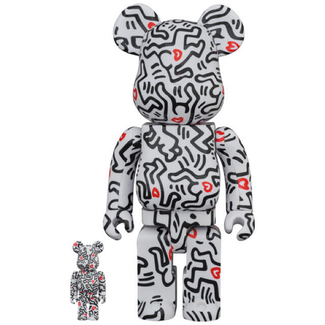 MEDICOM TOY(メディコムトイ)の【新品未開封】　BE＠RBRICK KEITH HARING #8  エンタメ/ホビーのフィギュア(その他)の商品写真