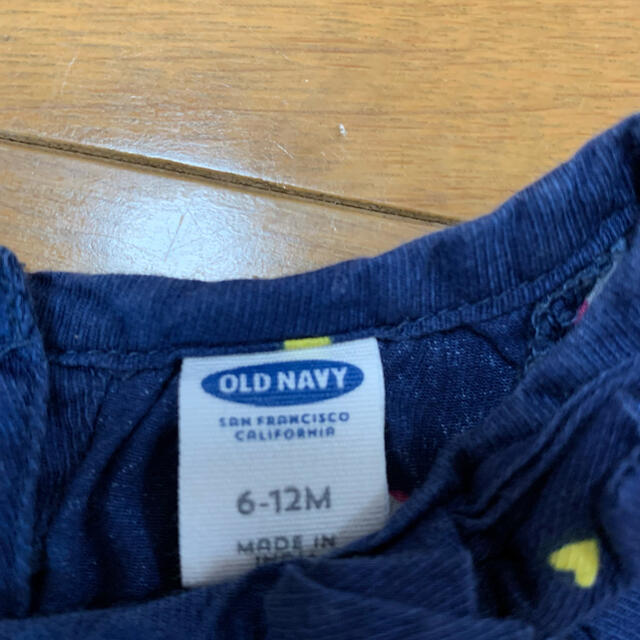 Old Navy(オールドネイビー)のOLD NAVY 長袖　トップス　ブラウス　6-12m 70 女の子 キッズ/ベビー/マタニティのベビー服(~85cm)(シャツ/カットソー)の商品写真