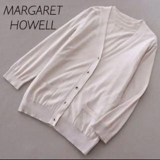 マーガレットハウエル(MARGARET HOWELL)のマーガレットハウエルMARGARET HOWELL　コットンニットアンサンブル(ニット/セーター)