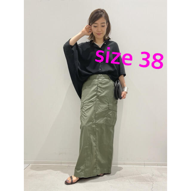 スカート定価36,300 タグ有　CIOTA / シオタCargo Maxi Skirt