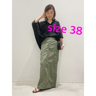 アパルトモンドゥーズィエムクラス(L'Appartement DEUXIEME CLASSE)の定価36,300 タグ有　CIOTA / シオタCargo Maxi Skirt(ロングスカート)