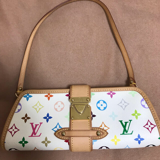 【LOUIS VUITTON】 ルイヴィトン マルチカラー シャーリー