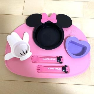 ディズニー(Disney)のミニーちゃんプレート(プレート/茶碗)