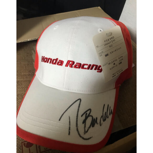 ホンダ(ホンダ)のHonda Racing サインキャップ 本物 メンズの帽子(キャップ)の商品写真