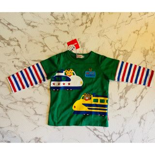 ミキハウス(mikihouse)の【skyjiro様専用】ミキハウス MIKIHOUSE 新幹線重ね着風長袖T(Ｔシャツ)