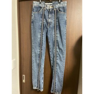 ジョンローレンスサリバン(JOHN LAWRENCE SULLIVAN)のJOHN LAWRENCE SULLIVAN zip denim 19ss(デニム/ジーンズ)