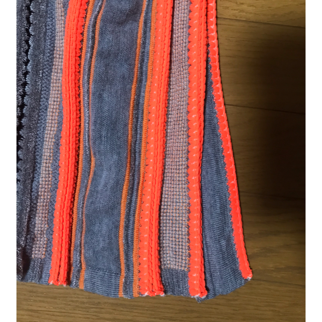 mame(マメ)の【なおみ様専用】マメ クロゴウチ　ストライプニットスカート レディースのスカート(ロングスカート)の商品写真