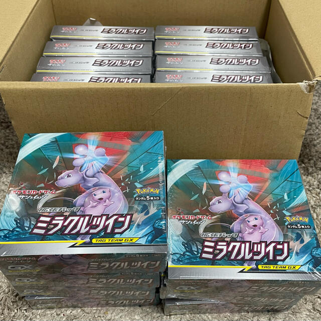 ポケモンカード ミラクルツイン シュリンク付き 17box - Box/デッキ/パック