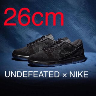 ナイキ(NIKE)のUNDEFEATED × NIKE Dunk Low SP  26cm(スニーカー)