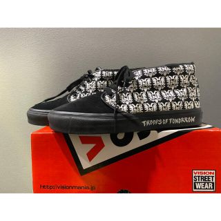 ヴァンズ(VANS)のvans バンズ supreme シュプリーム コラボ スニーカー 美品 28(スニーカー)