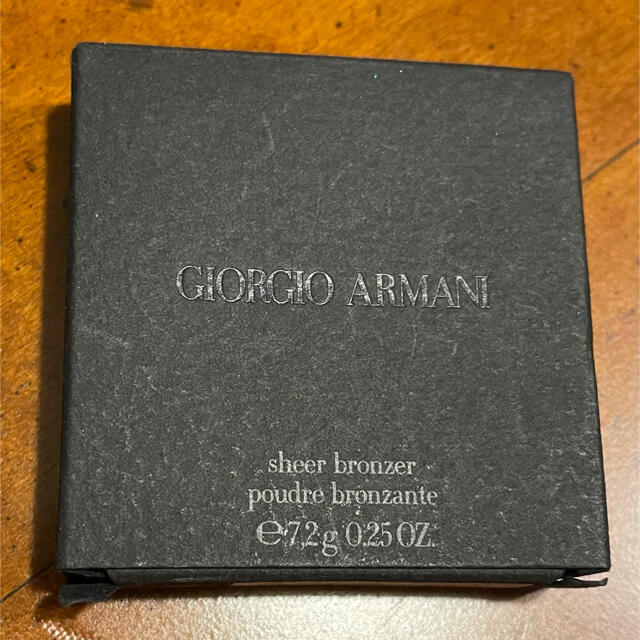 Giorgio Armani(ジョルジオアルマーニ)の新品GIORGIO ARMANI  sheer brother 01 コスメ/美容のベースメイク/化粧品(チーク)の商品写真