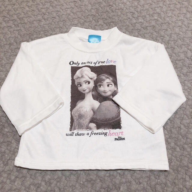 Disney(ディズニー)のアナ雪 長袖 Tシャツ 80 キッズ/ベビー/マタニティのベビー服(~85cm)(Ｔシャツ)の商品写真