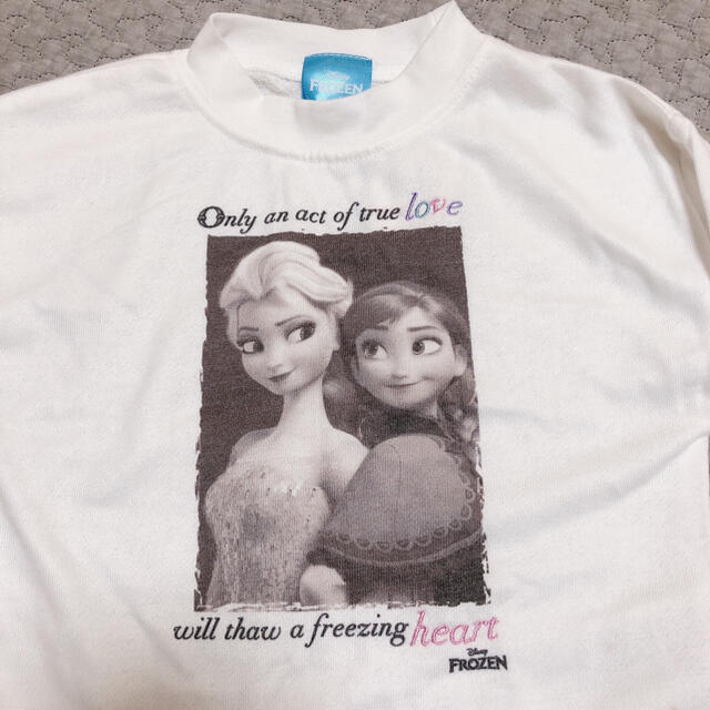 Disney(ディズニー)のアナ雪 長袖 Tシャツ 80 キッズ/ベビー/マタニティのベビー服(~85cm)(Ｔシャツ)の商品写真