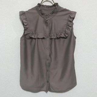 プロポーションボディドレッシング(PROPORTION BODY DRESSING)のPROPORTION BODY DRESSING フリルブラウス(シャツ/ブラウス(半袖/袖なし))